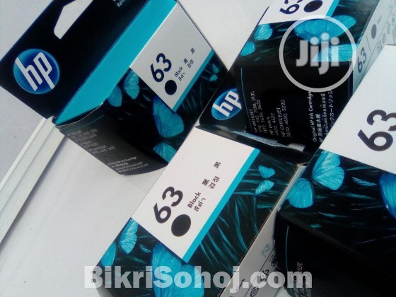 HP 63 Original Ink Black Cartridge